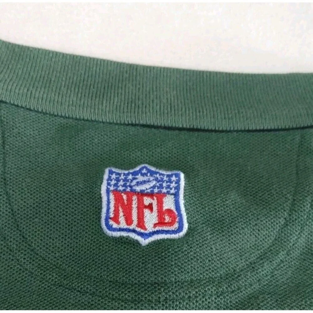 Vintage Starter NFL Pro Line Green Bay Packers S/S Polo Shirt Adult Size Large